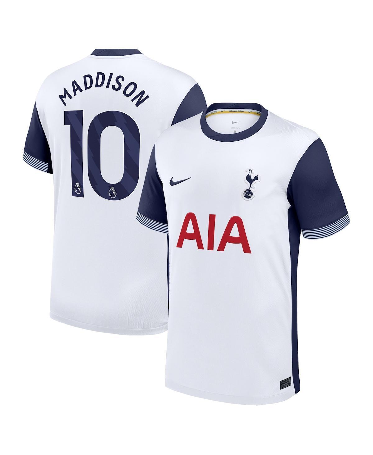 Mens Nike James Maddison White Tottenham Hotspur 2024/25 Home Replica Player Jersey Product Image