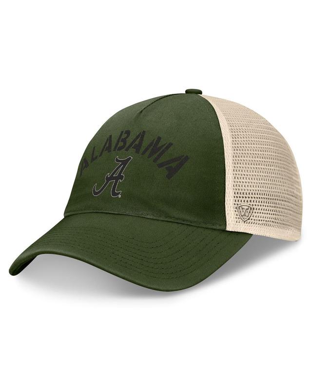 Top of the World Mens Hunter Green Alabama Crimson Tide Oht Military Appreciation Glory Trucker Adjustable Hat Product Image