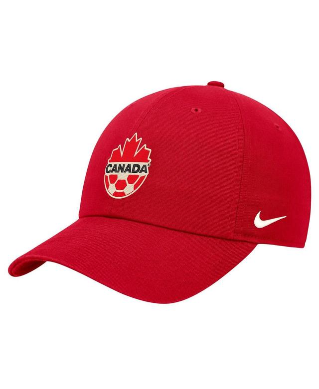 Nike Mens Red Canada Soccer Club Flex Hat Product Image