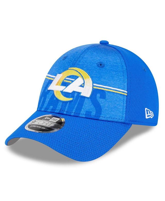 Mens New Era Royal Los Angeles Rams 2023 NFL Training Camp 9FORTY Adjustable Hat Product Image