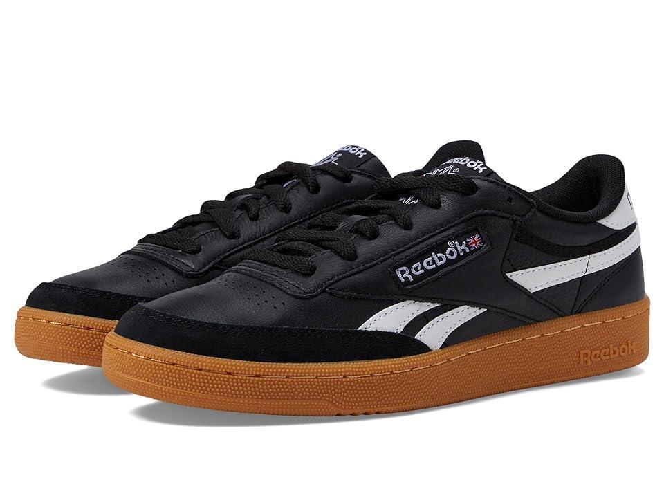 Reebok Lifestyle Men's Club C Revenge Vintage (Black/White/Gum) Men's Shoes Product Image