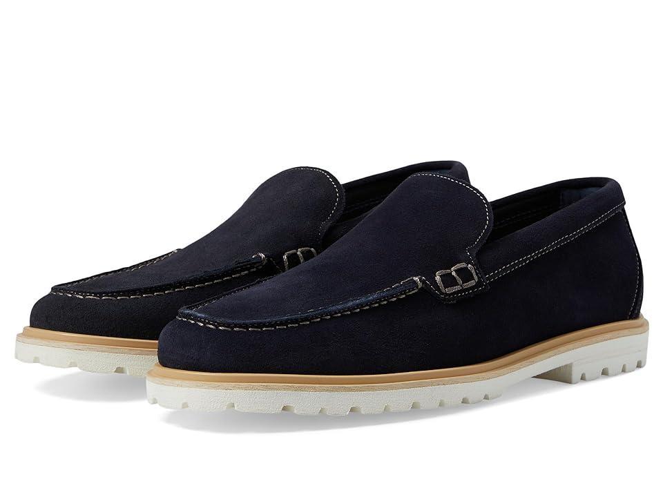 La Canadienne Alessio (Navy Suede) Men's Shoes Product Image