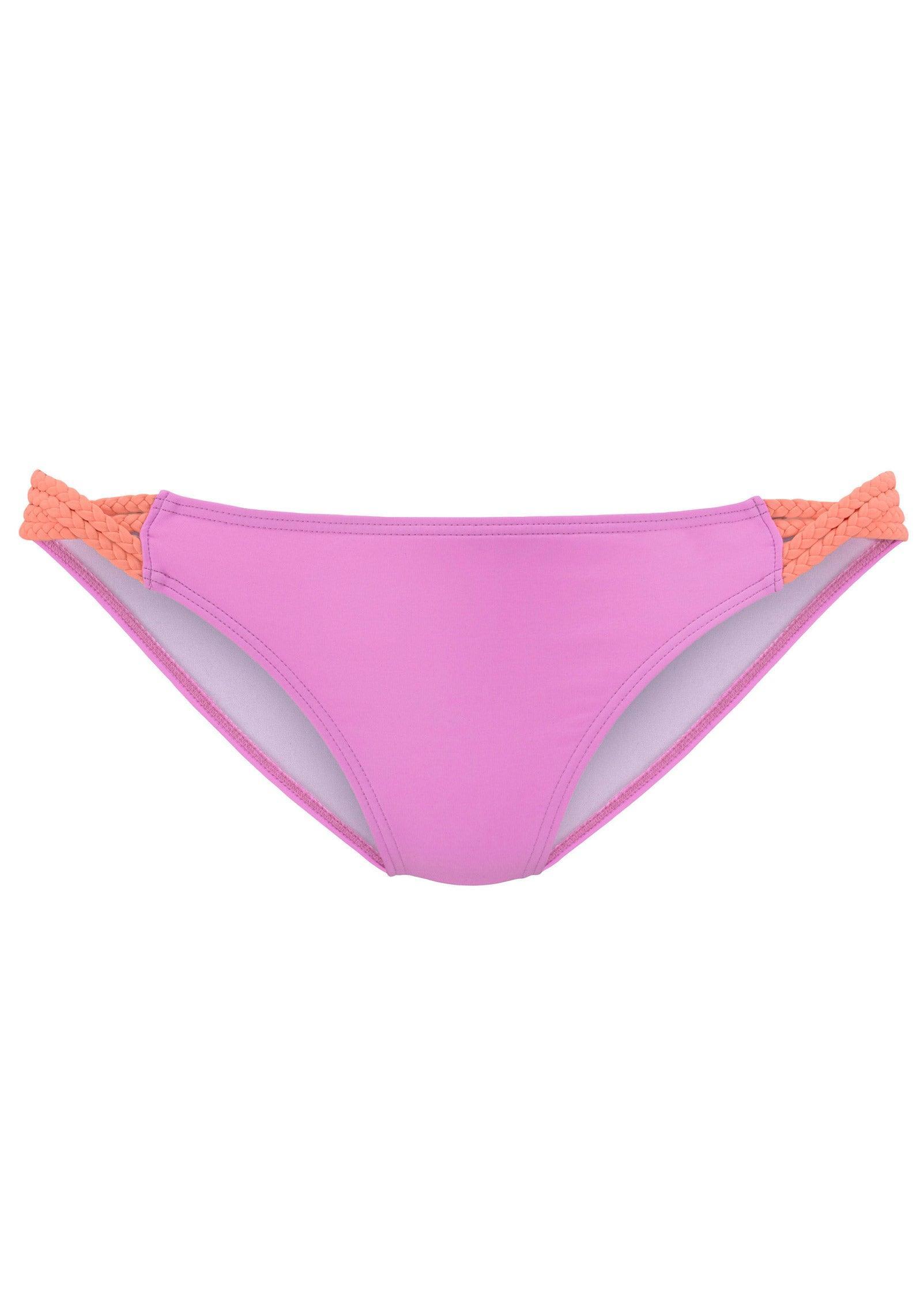 Strappy Side Bikini Bottom - Crush & Blush Product Image