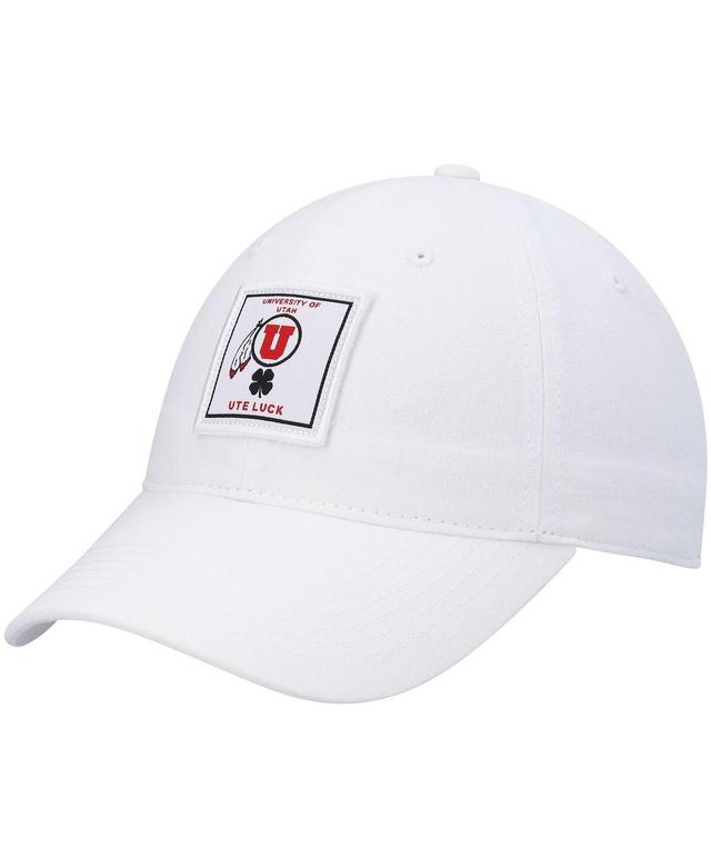 Mens White Utah Utes Dream Adjustable Hat Product Image