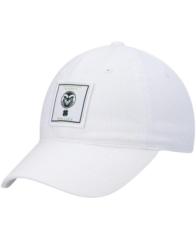 Mens White Colorado State Rams Dream Adjustable Hat Product Image