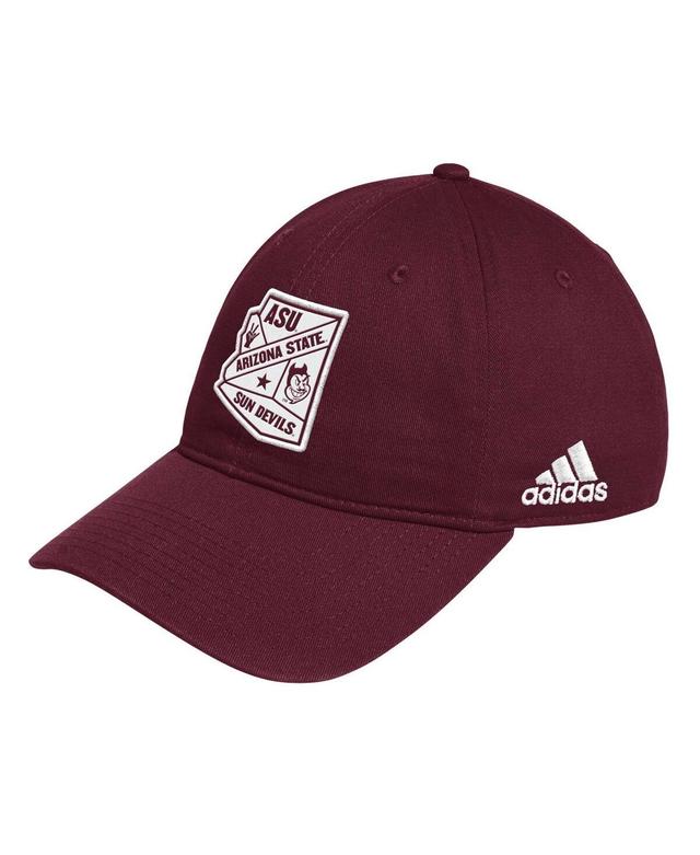 Adidas Mens Maroon Arizona State Sun Devils State Slouch Adjustable Hat Product Image