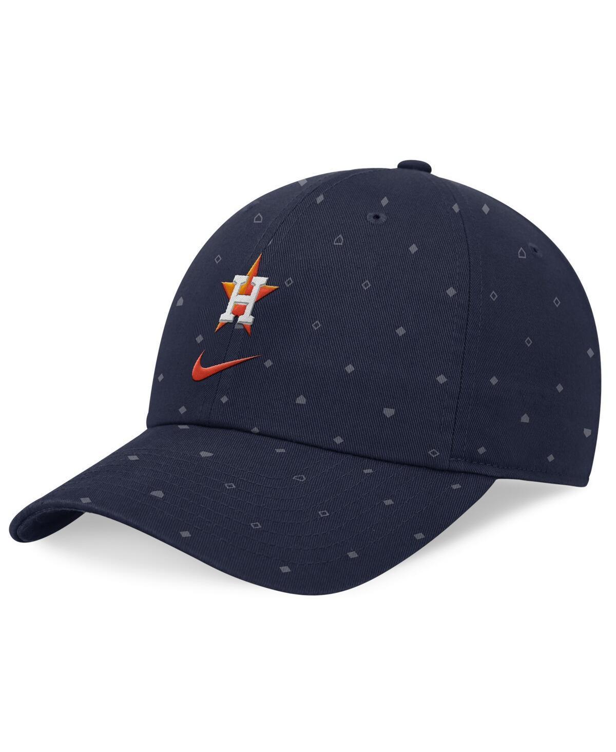 Mens Nike Houston Astros Primetime Print Club Adjustable Hat Blue Product Image