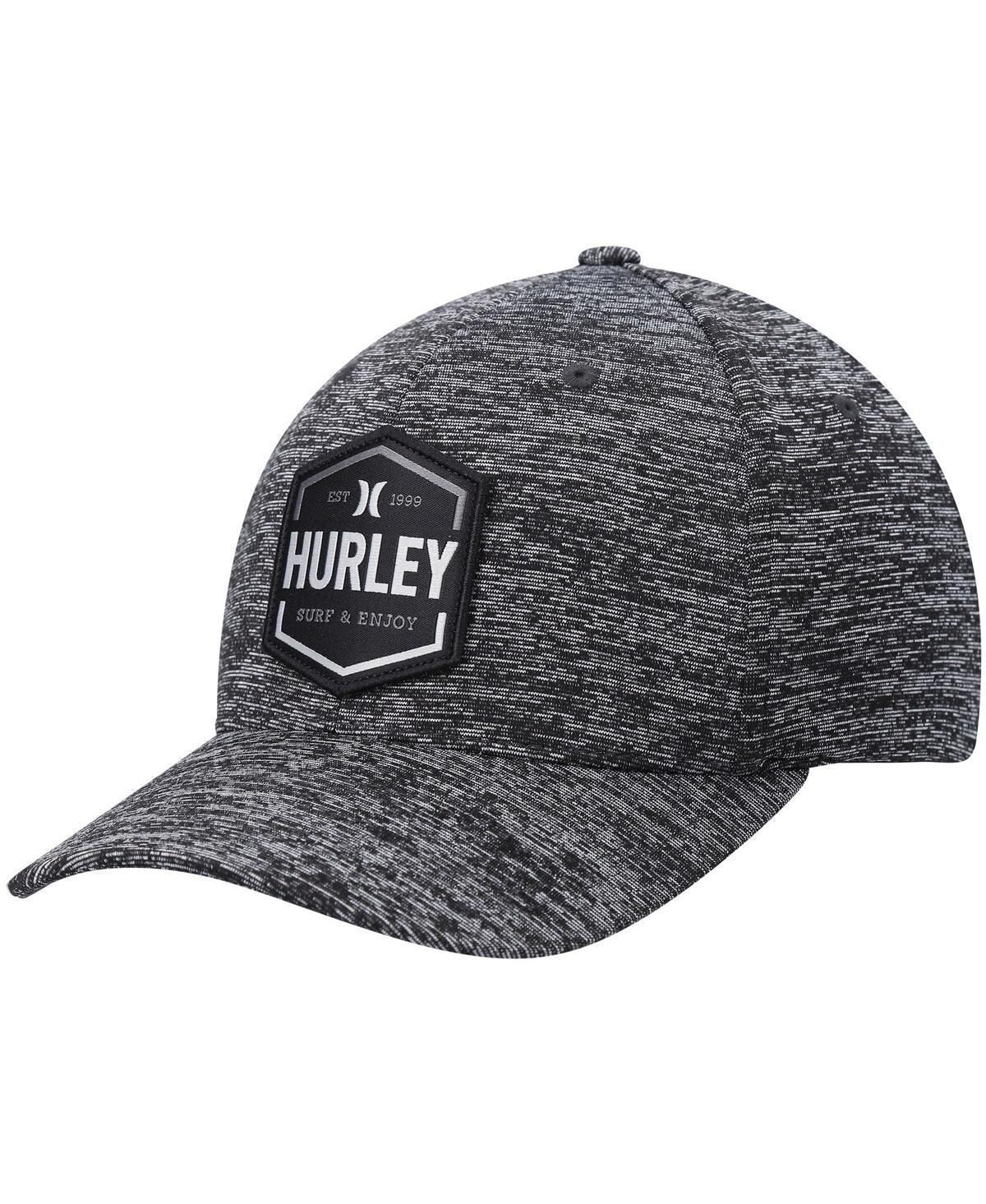 Mens Hurley Black Wilson Flex Hat Product Image