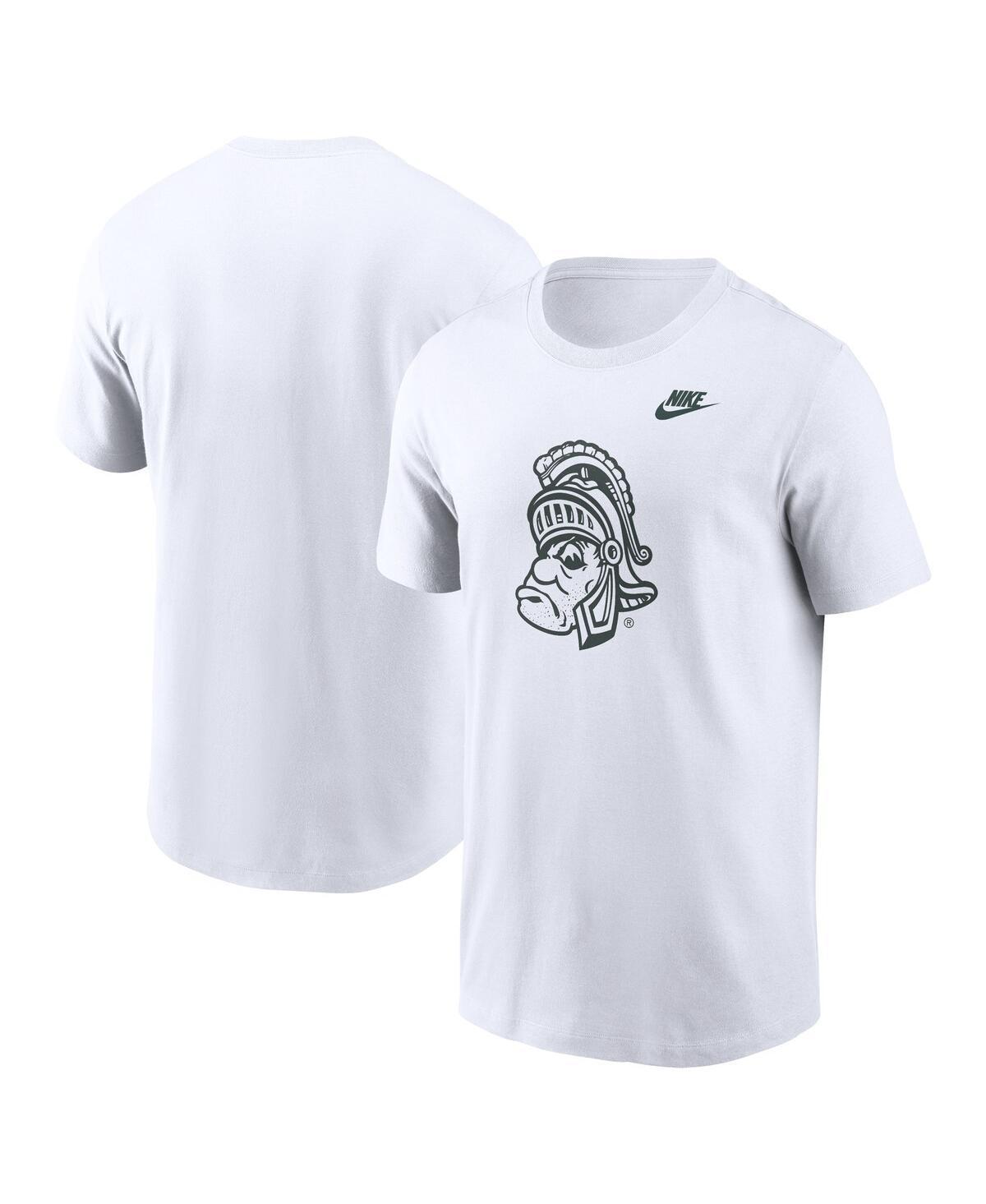 Nike Mens White Michigan State Spartans Legacy Alternate Logo T-Shirt Product Image