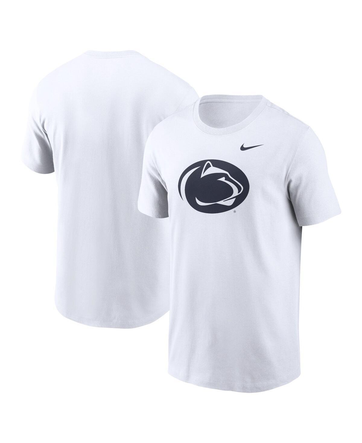 Nike Mens White Penn State Nittany Lions Primetime Evergreen Logo T-Shirt Product Image