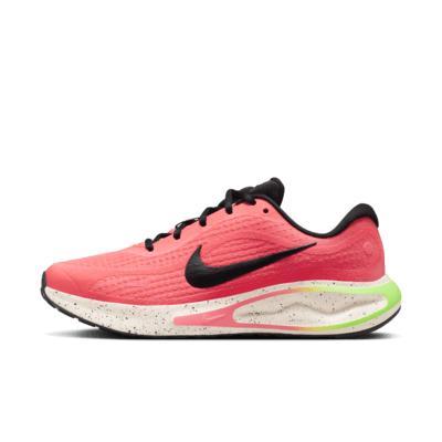 Nike Womens Journey Run - Running Shoes Pink/Green Product Image