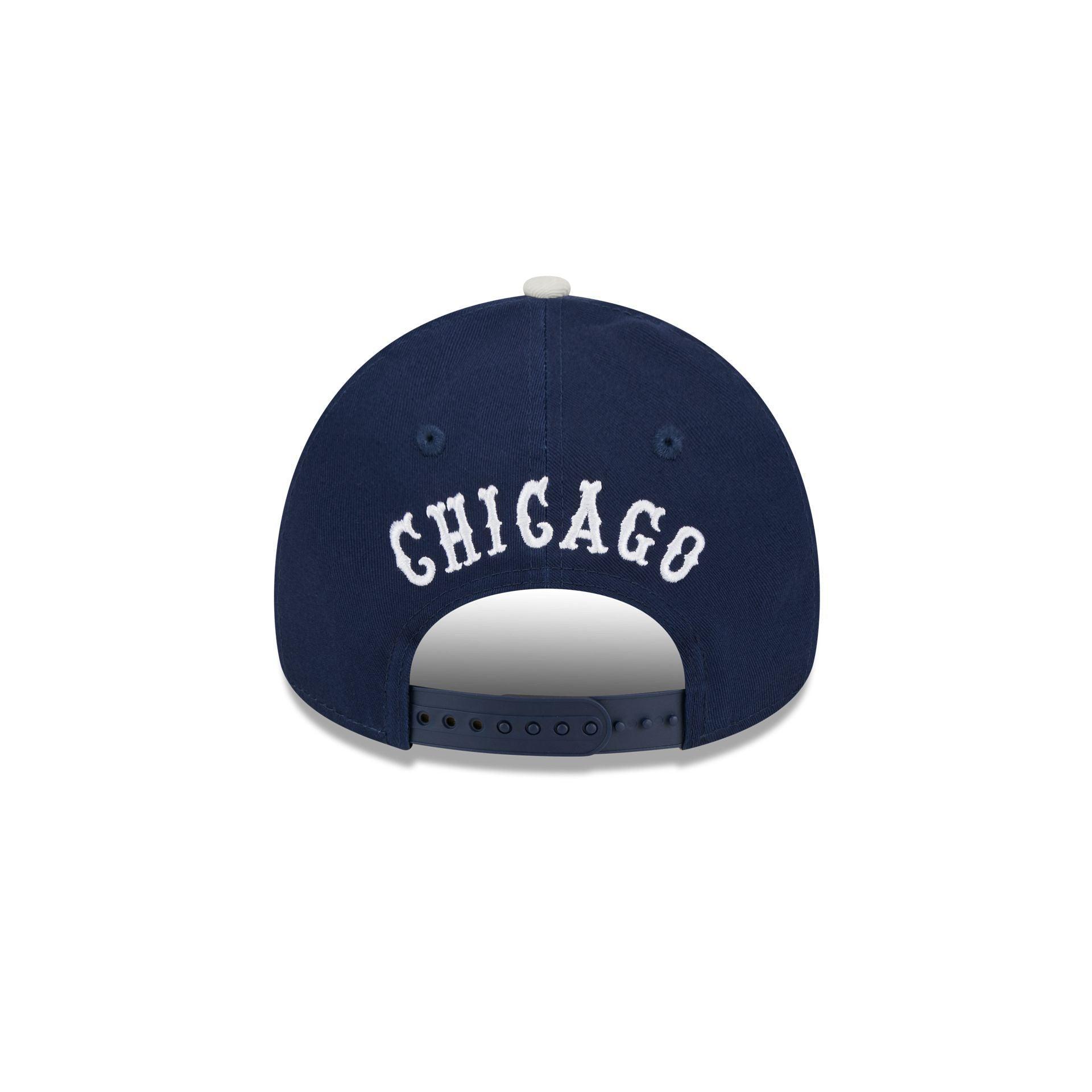 Chicago White Sox Coop Logo Select 9FORTY A-Frame Snapback Hat Male Product Image