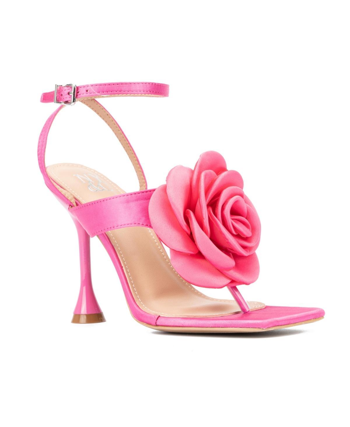 New York & Company Peony Womens Floral Heels Product Image