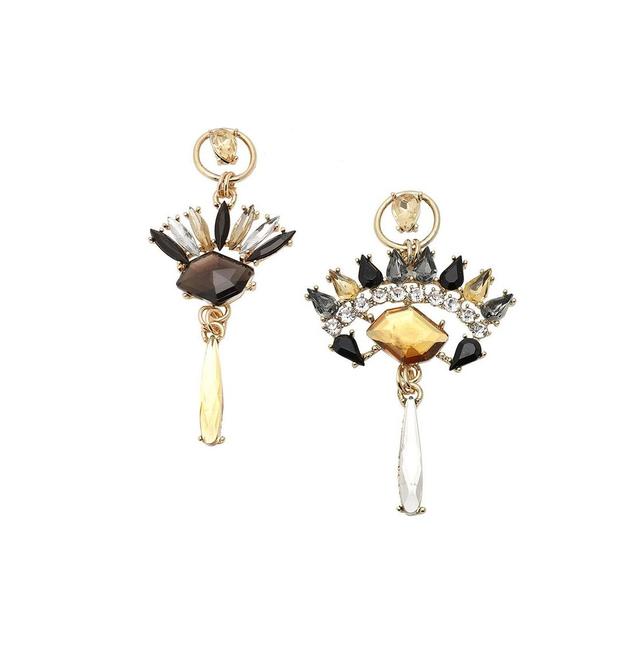 Sohi Womens Block Drop Earrings Product Image