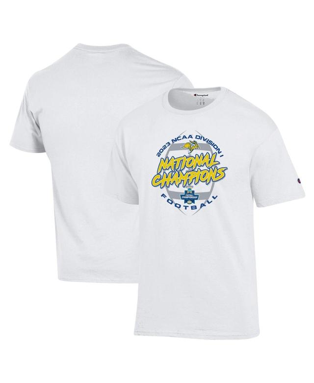 Mens Champion White South Dakota State Jackrabbits 2023 Fcs Football National Champions Locker Room T-shirt Product Image