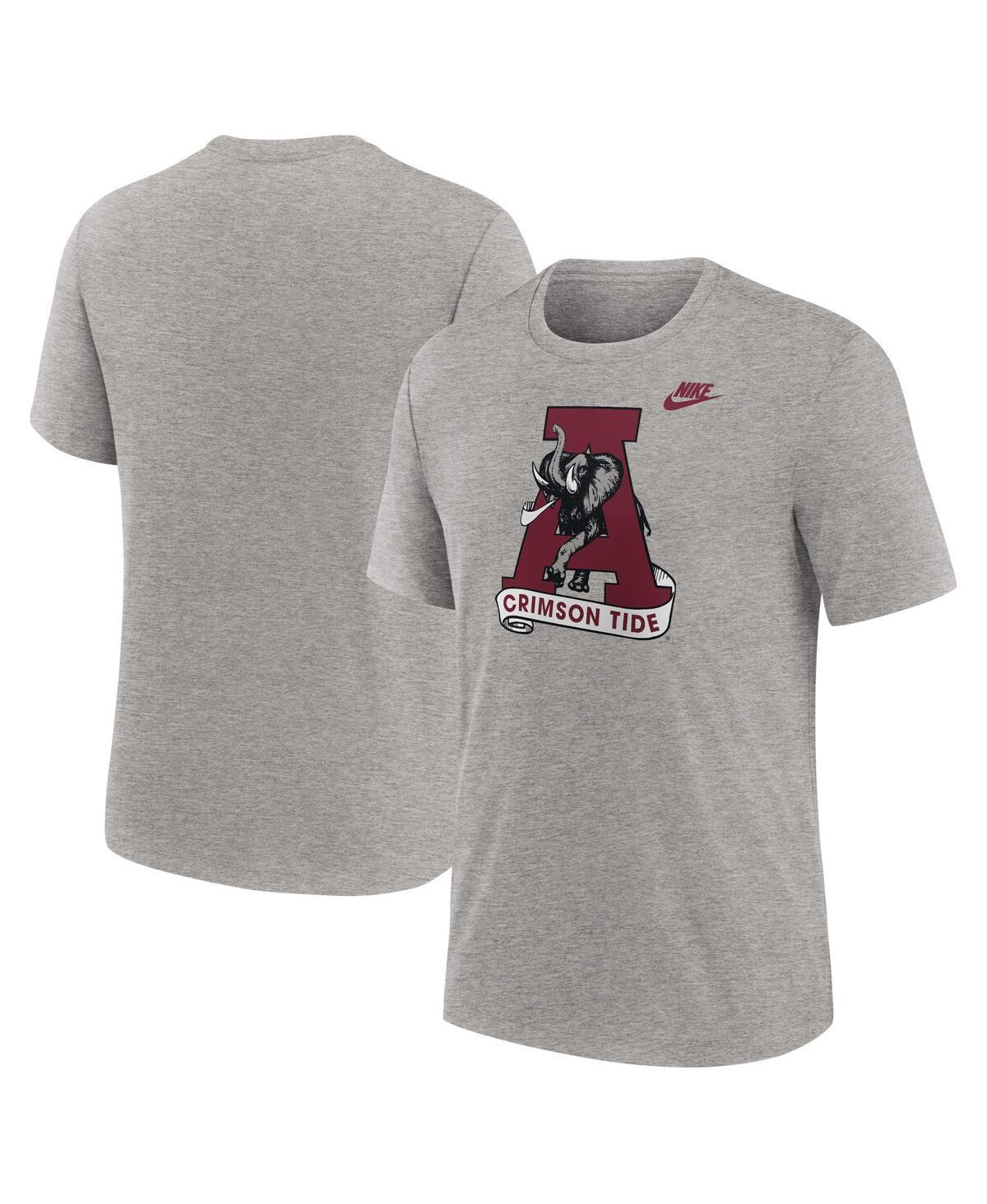 Nike Mens Alabama Crimson Tide Blitz Evergreen Legacy Primary Tri-Blend T-Shirt Product Image