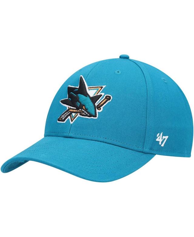 Mens 47 Teal San Jose Sharks Legend MVP Adjustable Hat Product Image