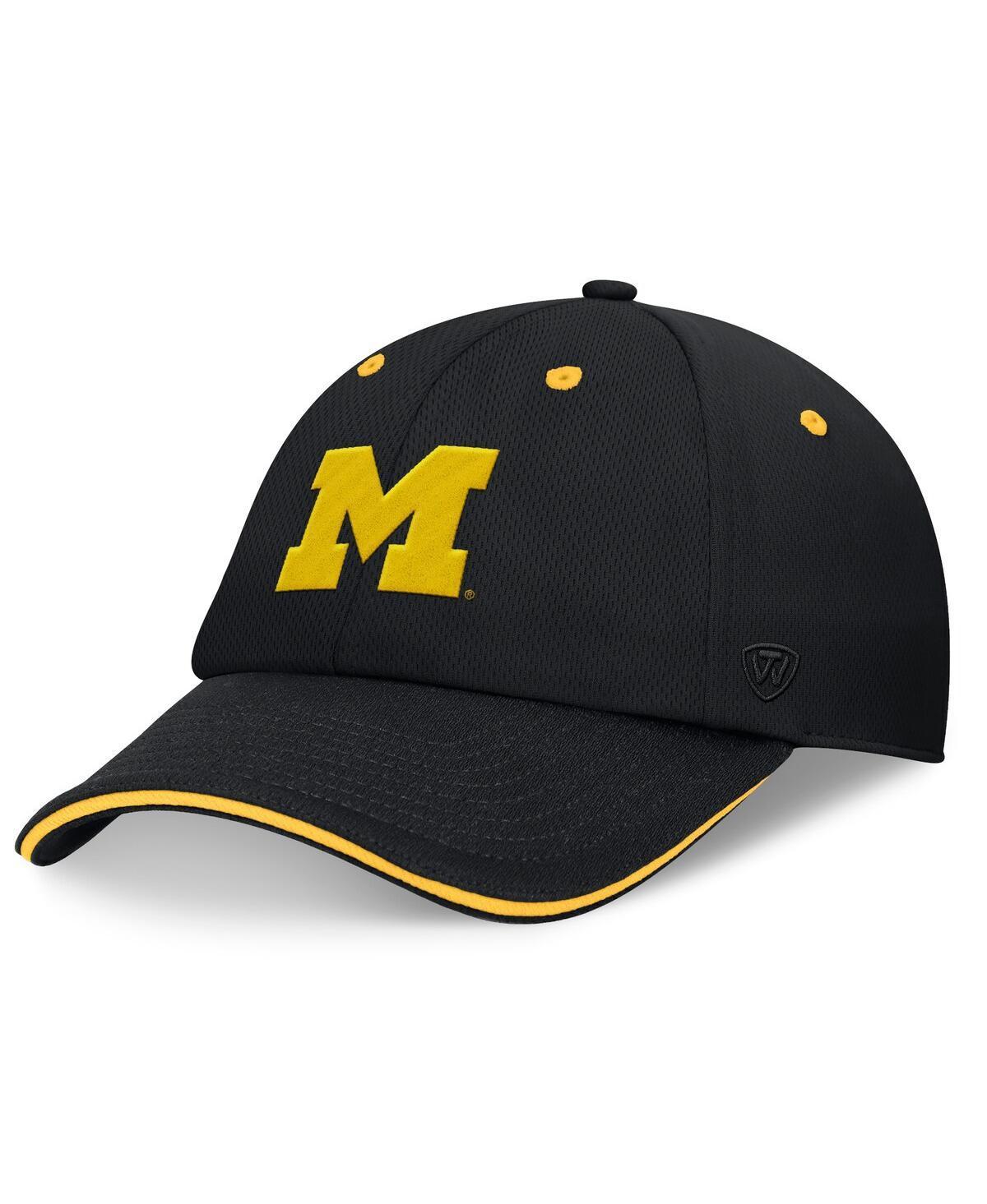 Top of the World Mens Black Michigan Wolverines Release Adjustable Hat Product Image