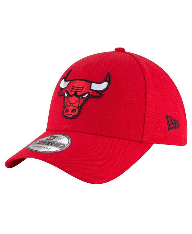 Mens New Era Red Chicago Bulls The League 9FORTY Adjustable Hat Product Image