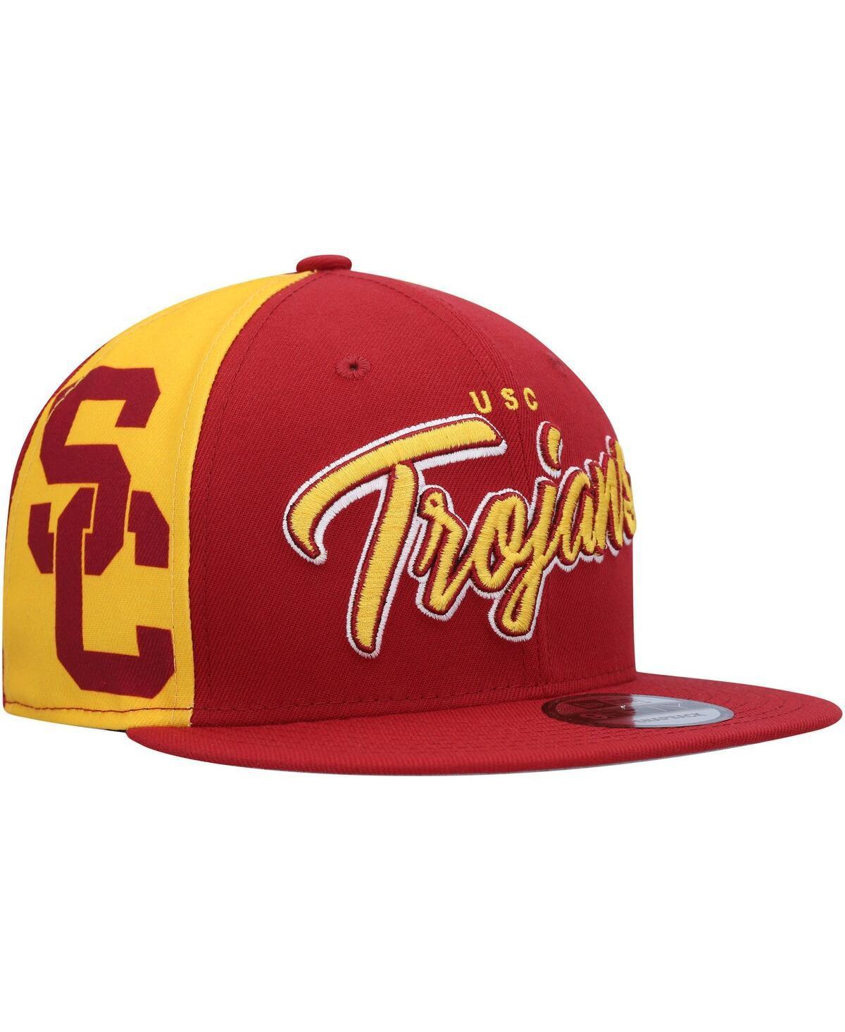 Mens New Era Cardinal Usc Trojans Outright 9FIFTY Snapback Hat Product Image