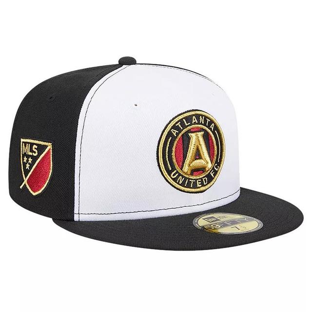 Mens New Era White Atlanta United Fc 2024 Kick Off Collection 59FIFTY Fitted Hat - White Product Image