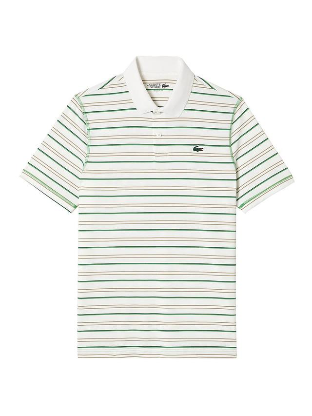 Lacoste Stripe Stretch Polo Shirt Product Image