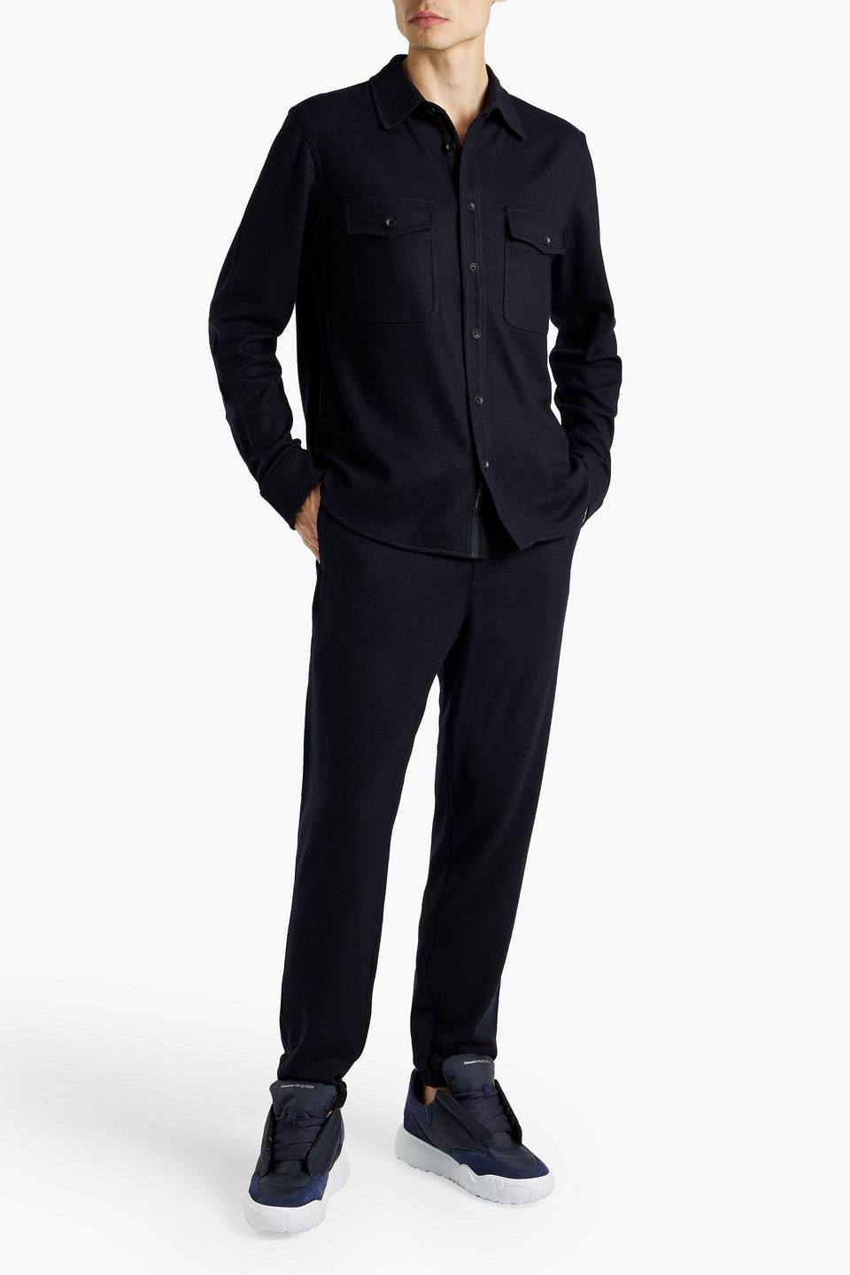 Jack Wool Shirt In Blk Product Image