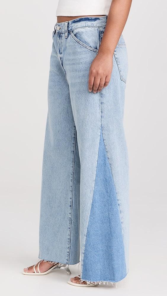 FRAME Le Baggy Palazzo Outseam Insert Jeans | Shopbop Product Image