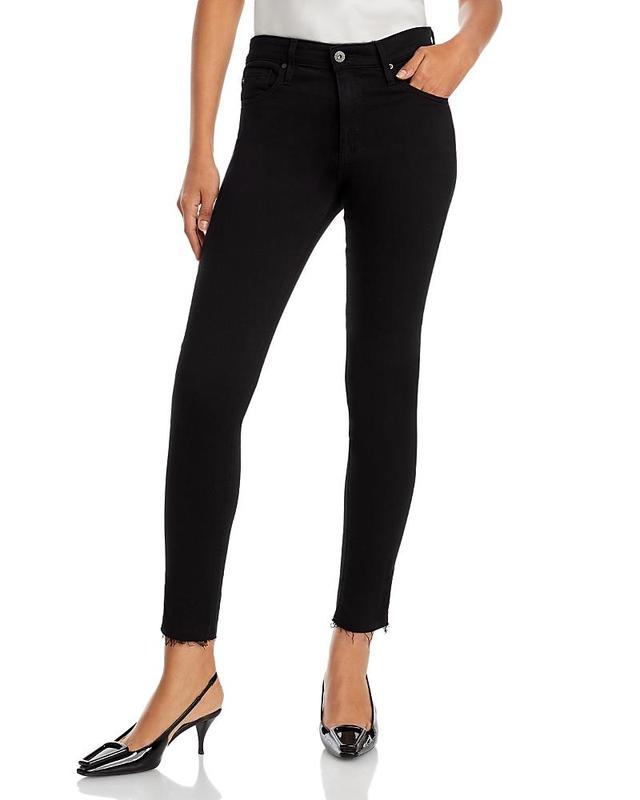 Womens Farah High-Rise Stretch Skinny Ankle Jeans Product Image