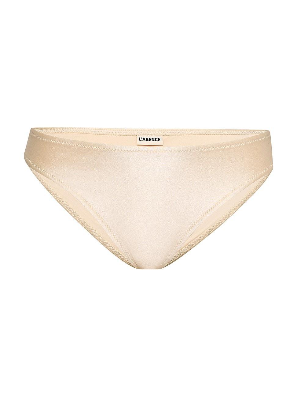 Womens Shimmer Solids Nicole Bikini Bottom Product Image