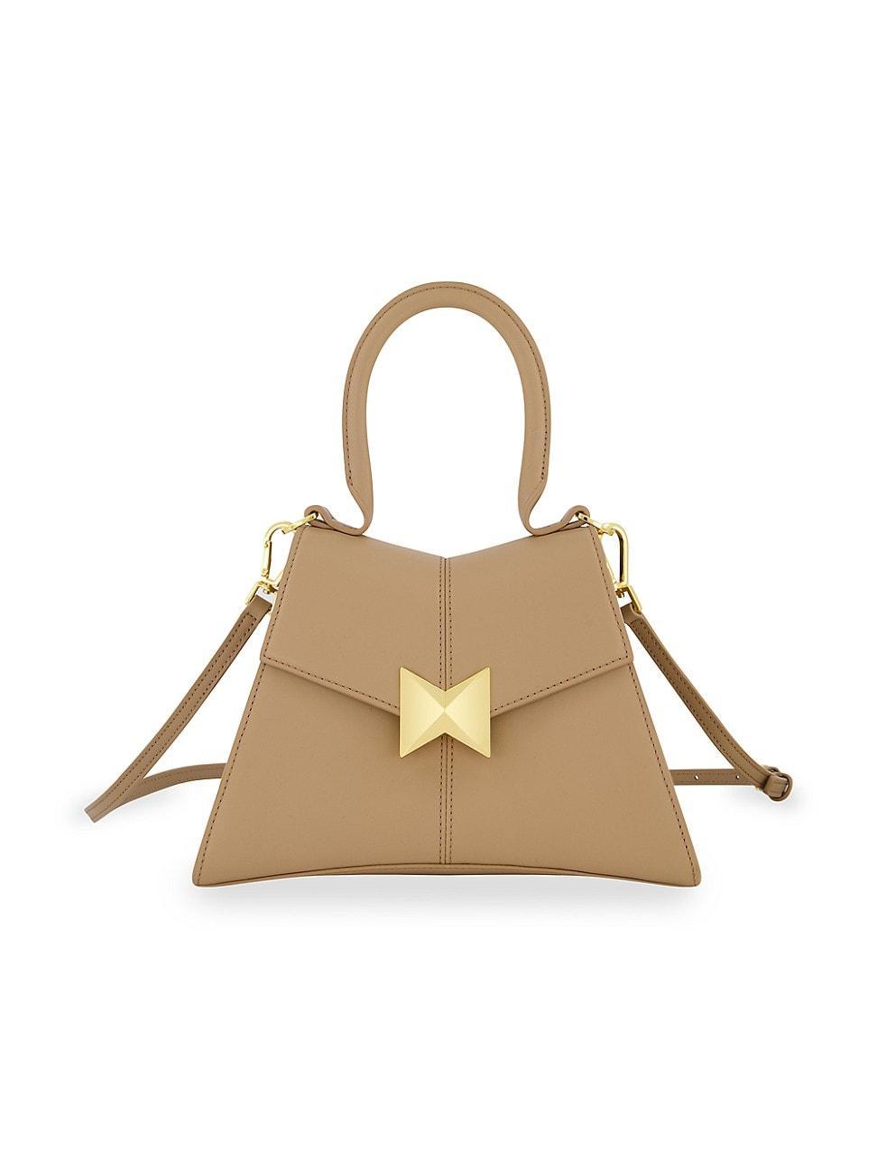 Womens Small Leather Top-Handle Bag Product Image