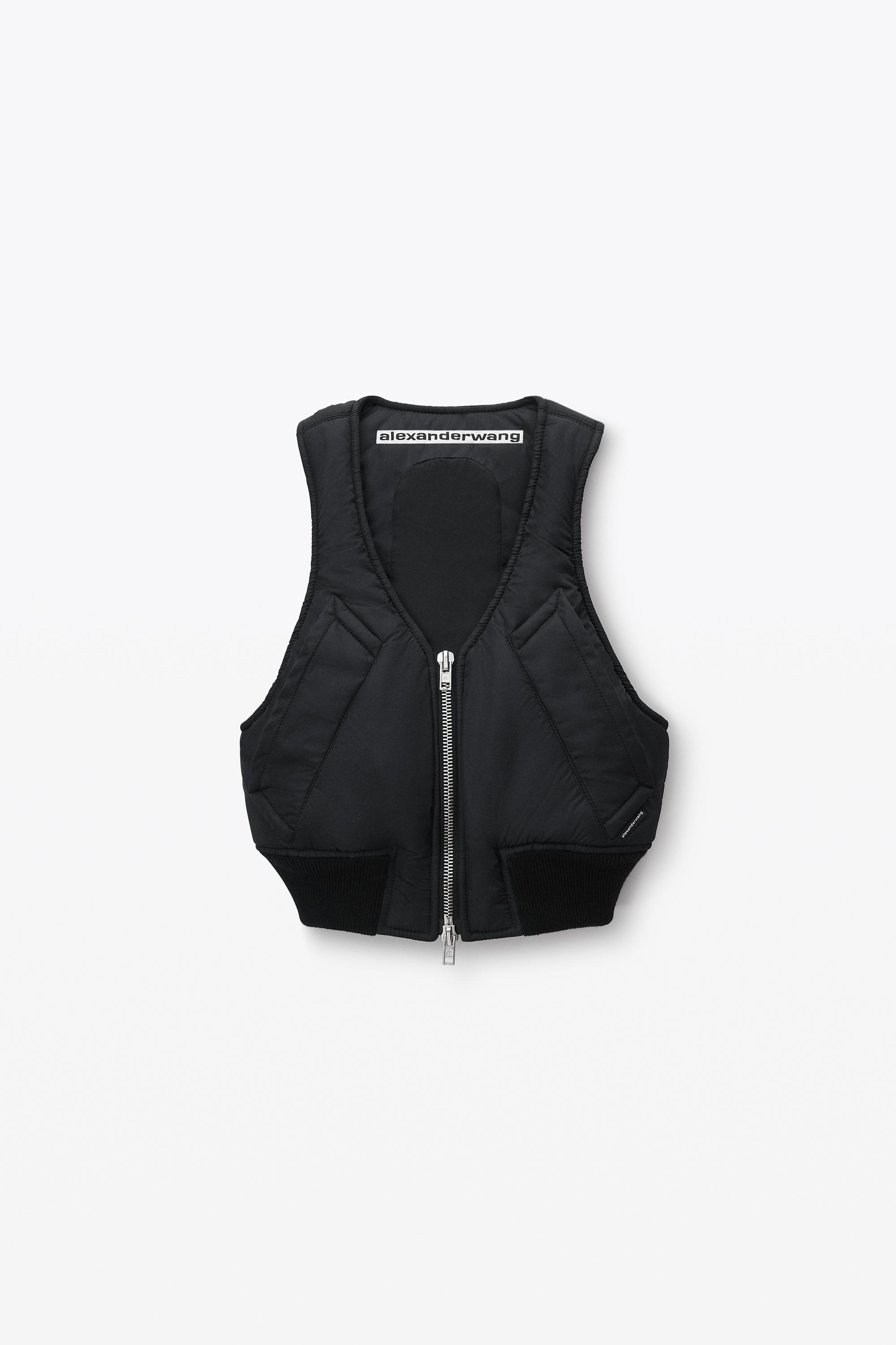 Hybrid Bomber Zip-up Vest Product Image