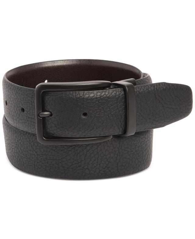 Kenneth Cole Reaction Mens Stretch Reversible Faux-Leather Belt Product Image