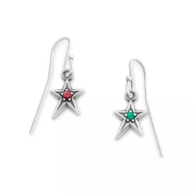 Christmas Star Earrings Product Image