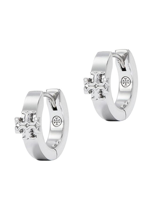 Tory Burch Kira Huggie Hoop Earrings Product Image