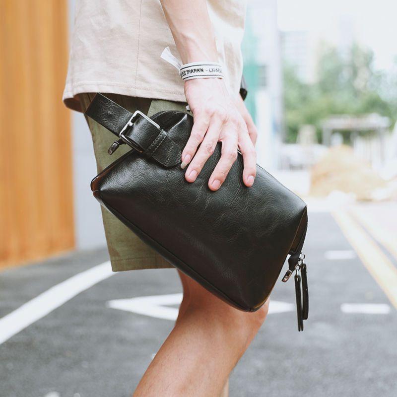 Faux Leather Clutch Product Image