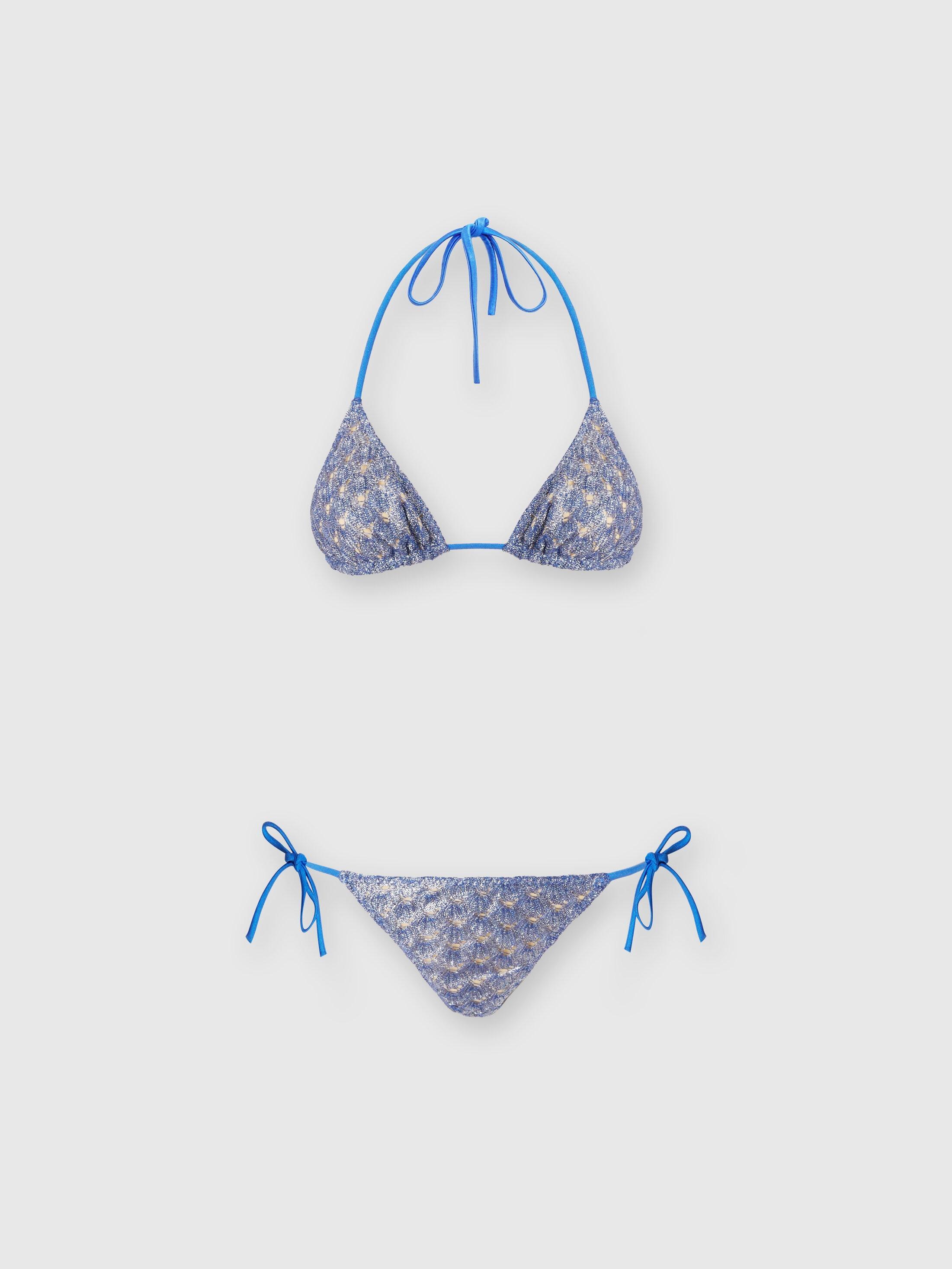 Lace-effect bikini with lining Product Image