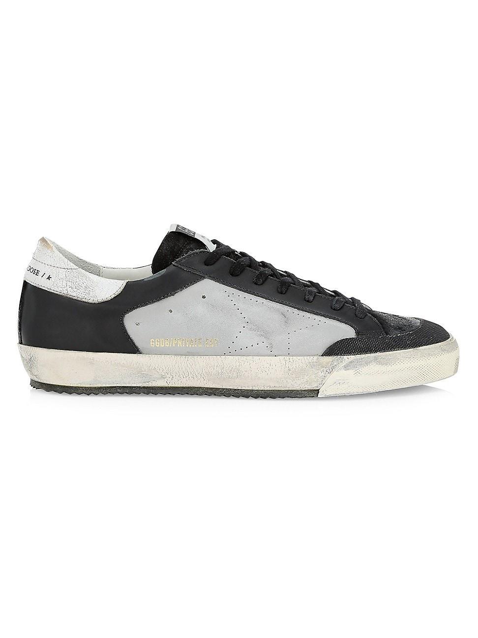 Mens Unisex Super Star Leather Sneakers Product Image