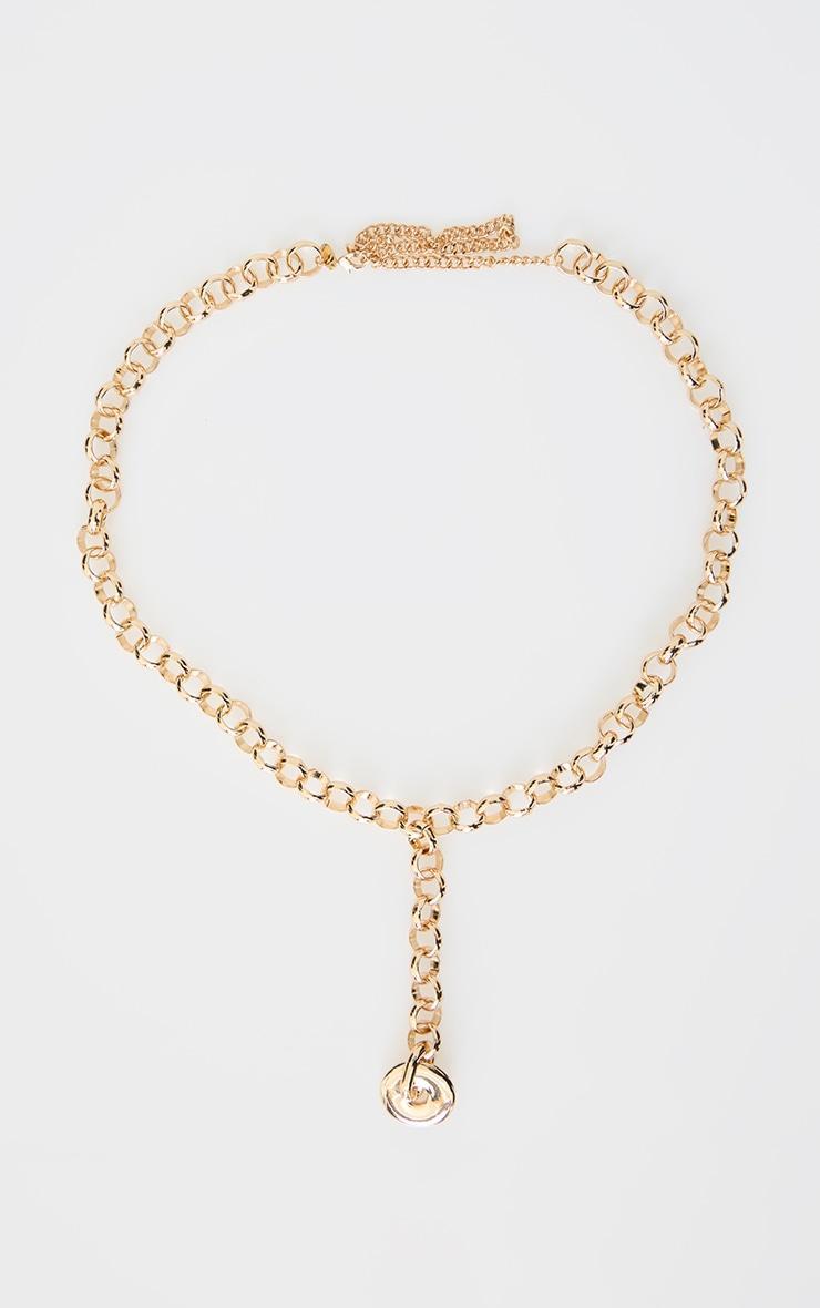 Gold Link Belly Chain Product Image