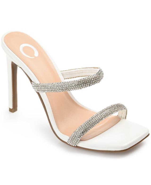 Journee Collection Womens Reena Rhinestone Stilettos Product Image