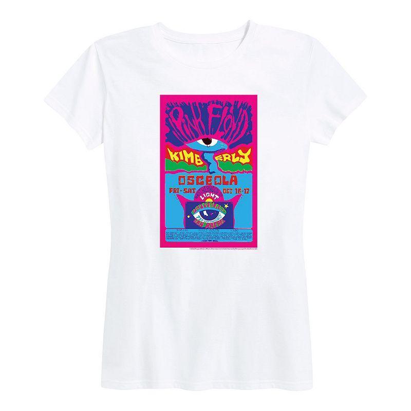 Womens Pink Floyd Pepperland Poster Graphic Tee, Girls Product Image