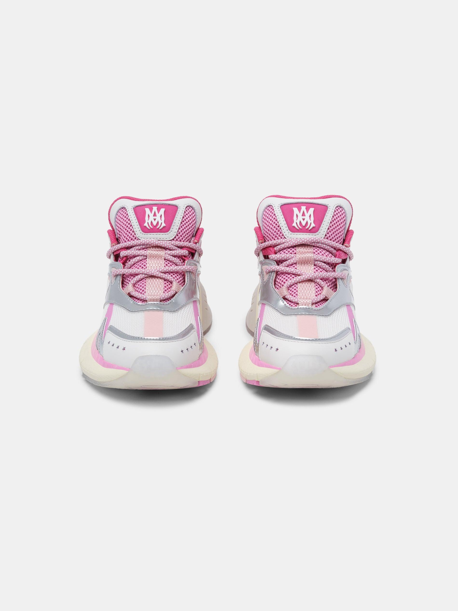 WOMEN - WOMEN'S MA RUNNER - Fuchsia Pink White Silver Female Product Image