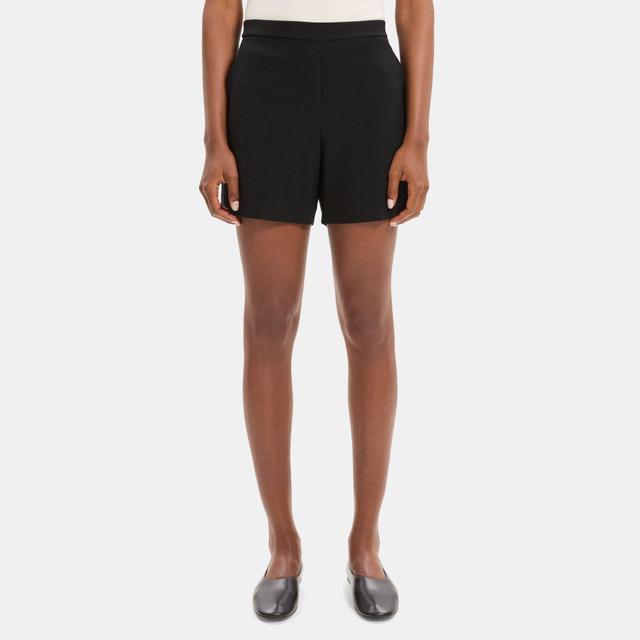 Crepe Easy Pull-On Short | Theory Outlet Product Image