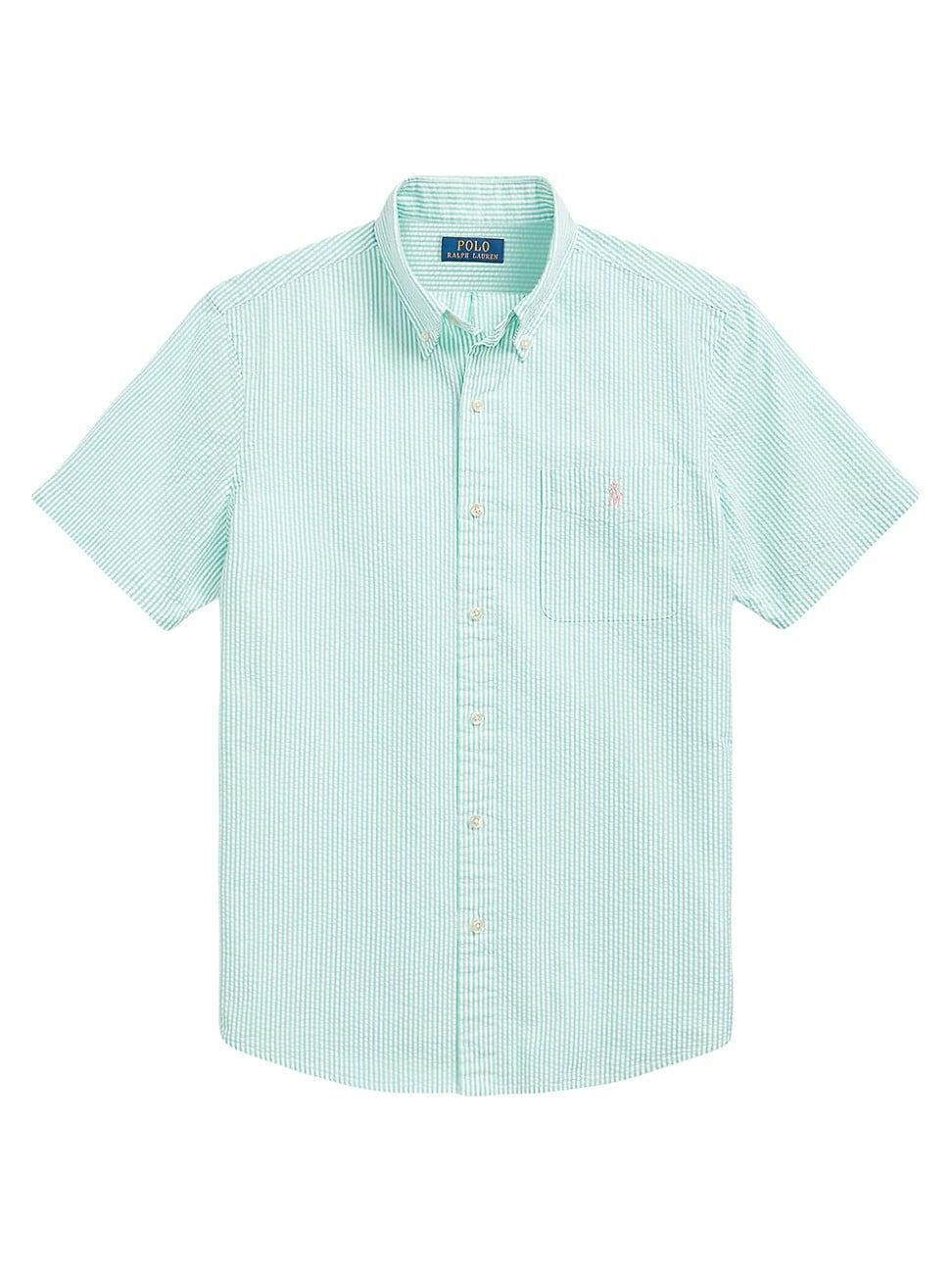 Polo Ralph Lauren Mens Rl Prepster Classic-Fit Seersucker Shirt Product Image