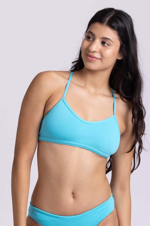 Heidi Bikini Top - Hawaii Blue Female Product Image