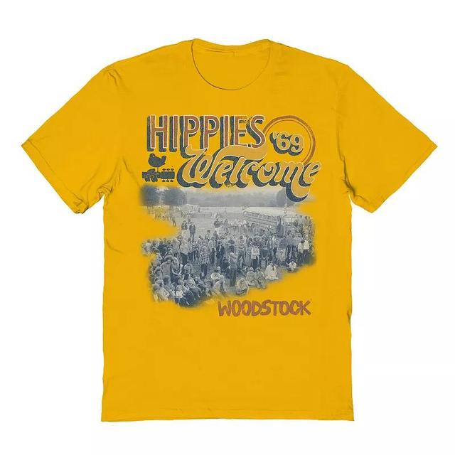 Mens Hippies Welcome Graphic Tee Product Image