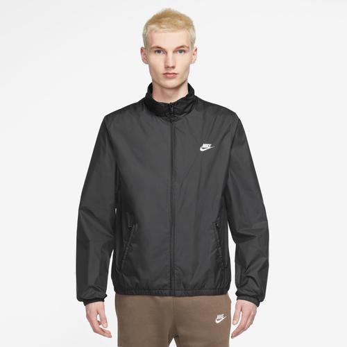 Nike Mens Club Woven Jacket - Black/White Product Image