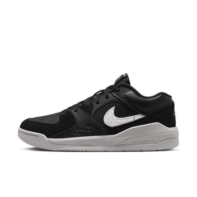 Jordan Mens Stadium 90 - Basketball Shoes Black/White/Nuetral Grey Product Image