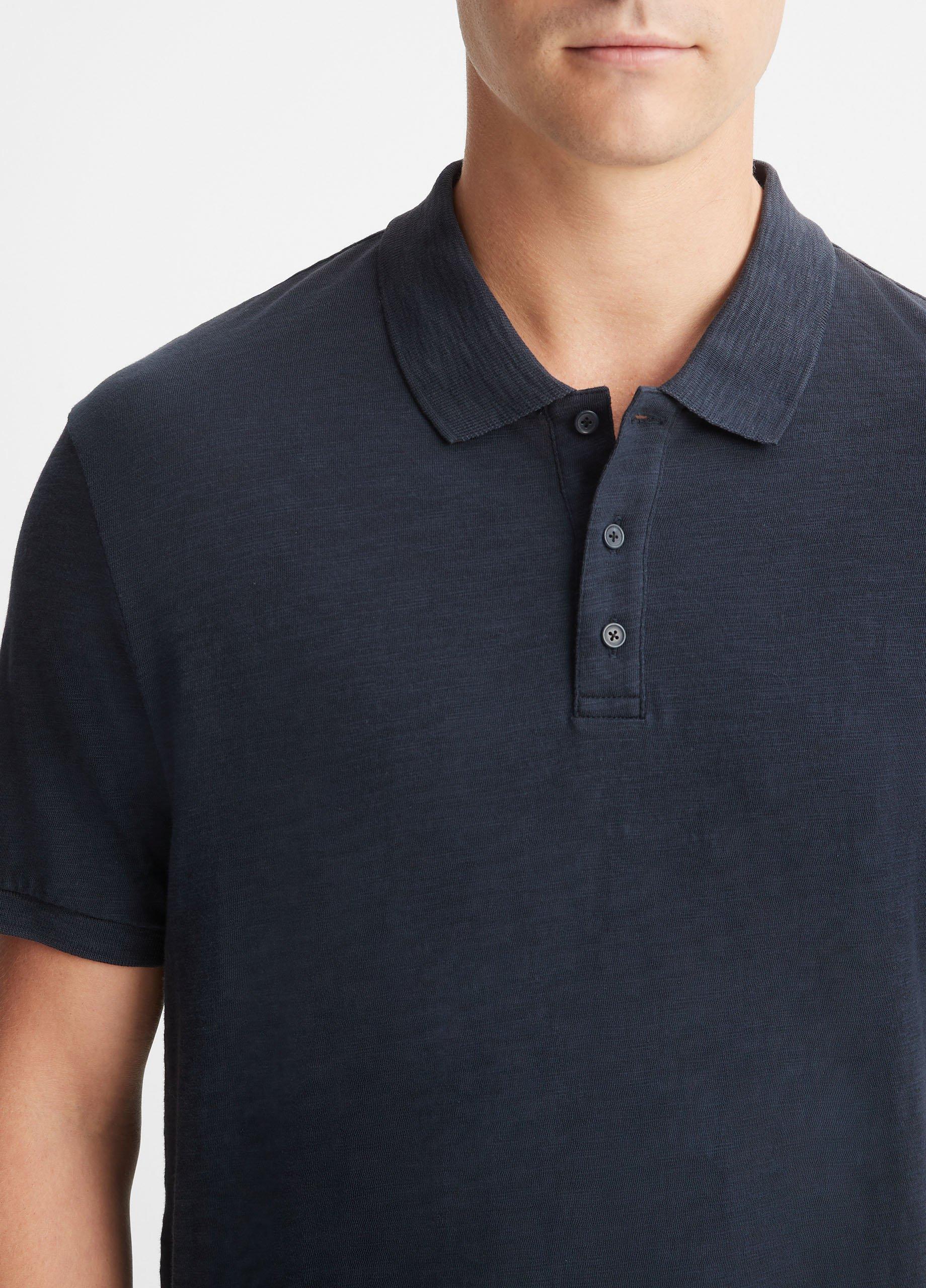 Classic Slub Polo Shirt Product Image