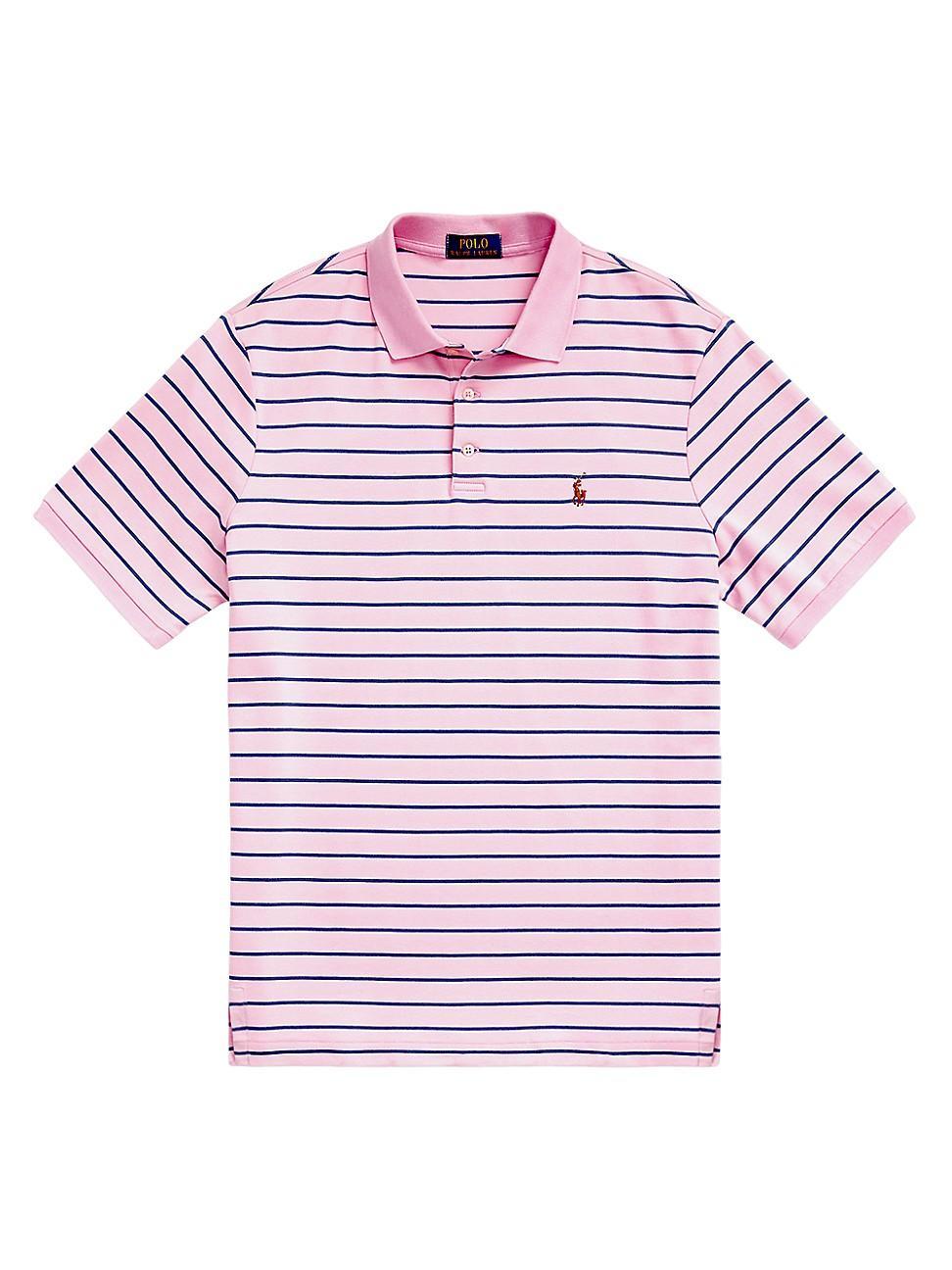 Mens Cotton Polo Shirt Product Image